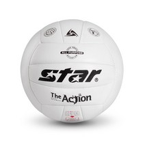 스타 더 액션 배구공 5호 화이트 공인구 학교체육
