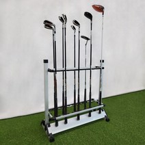 슈와츠코리아 골프채정리 진열 거치대 골프채수납선반 필드용품 다이, 골프채진열대12구블랙