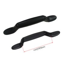 가구가구또가구 샐럿손잡이 블랙 76p 76mm 가구손잡이 2구손잡이, 샐럿손잡이76p(블랙)