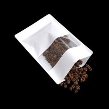 선물 100장 화이트 견과봉투 진열봉투 농산물봉투 포장용품 25X35cm 쌀포장지 창봉투 투명 고급형 지퍼식 744988EA, 본상품선택