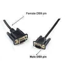 목재톱델타 DOP-B / TP 시리즈 HMI 터치 스크린 PLC 프로그램 케이블 연결 및 간의 통신, 02 Female DB9_02 Omron