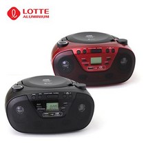 CD포터블카세트/핑키602/USB/CDP/라디오 어, 본상품선택, 레드