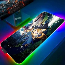 소드 아트 온라인 데스크 프로텍터 마우스 패드 Rgb 게임 대형 게이머, 08 FC02284_06 350x600x3mm