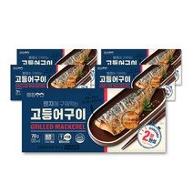 랭킹수산 렌지에 구워먹는 생선구이 4종 5팩, 01_고등어구이 5팩