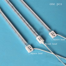 석영 가열 튜브 220v 할로겐 히터 램프 적외선 요소 블리스터 기계 오븐 블로우 성형, [10] square-ruby 350mm1kw