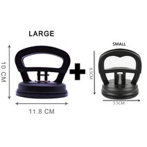 큰 자동차 덴트 제거제 풀러 자동 바디 덴트 제거 도구 강한 흡입 컵 자동차 수리 유리 금속 기중 장치 잠금 휴대용, a