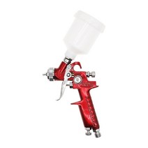 에어 스프레이건 자동차도장 페인트 전문 미니 H-2000 공압 페인트 스프레이 건 자동 도구 0.8/1.0mm HVLP, 01 Nozzle diameter 1.0, 1개