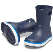 [국내매장판] 크록스 크록밴드 레인부츠 키즈 아동 장화 205827-4KB