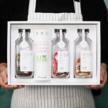 담향 담금주키트 선물세트 3구세트 500mlx3(야관문주 딸기주 감귤주), 5박스, 상세페이지 참조
