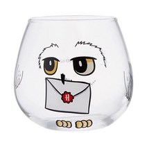 선아트 해리포터 헤드위그 글래스 투명 유리잔 (290 ml), 01. Wobble Tumbler Hedwig