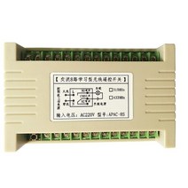무선 스마트 홈 원격 제어 스위치 AC 220V 8 채널 수신기 릴레이 모듈 컨트롤러 TX 버튼 315/433MHz, 02 B_01 315MHZ