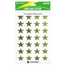 유니온플러스 unionplus 별스티커(315-3/금색) UL-315-3GD 17x17mm 1개