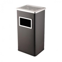 사각 야외 업소용 옥상 재떨이 대형 펜션 흡연실 재떨이 야외휴지통 대 블랙, 상세페이지 참조