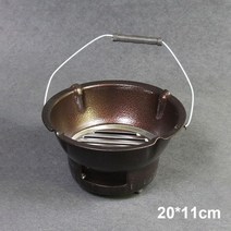 기름안튀는불판 연기안나는불판 휴대용 숯불 스토브 가정용 알코올 난방 야외 바베큐 차 철 도구 겨울 방한, 01 1