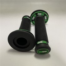 ATV 핸들 그립 Protaper 오토바이 젤 브레이크 범용 먼지 핏 자전거 그립로드 레이싱 모토 크로스 바 커버, 09 black with green