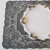 테이블블랑 레이스 플레이스매트 6장 세트(null), 46*31(cm), 화이트