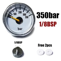 co2레귤레이터 분배기 레귤레이터 이탄 미니 게이지 Manometre 25mm 1 인치 핸드 펌프 밸브 액세서리 레귤, 14 350bar 1-8bspp