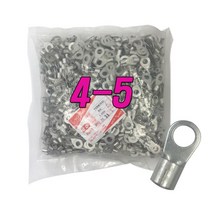 o형 압착터미널 4-5 링단자 압착단자, 1000개