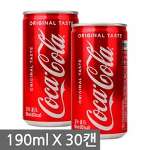 코카콜라 190mlX30캔