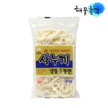해물총각 사누끼 냉동 우동면 230g (우동면/소스 별개 상품입니다. 옵션체크후 구매하세요), 우동면_1봉