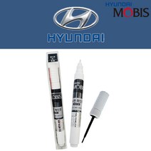 현대 모비스 카페인트 전차종 자동차 붓펜 차량용 붓펜 차량 투명 붓펜 자동차 도색, WHC 화이트크리스탈(2개 1세트)