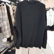 미스칸트 KNSWLA01 BK 모모빗살 R넥 SW풀 오버