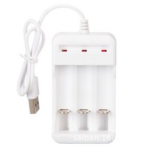 배터리충전기USB 출력 Ni-MH 배터리 충전기 1.5V AA / 배터리용 범용 4 슬롯 스마트 고속 충전 1.2V Nimh, 03 3slot No Battery B