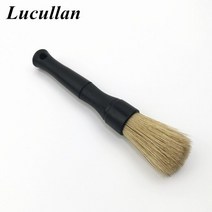 크롬휠복원 크롬붓페인트 Lucullan-자동차 대시 보드 휠 그릴 엠블럼 청소용 슈퍼 고밀도 내추럴 Boar 프리, 01 1PC 16CM S