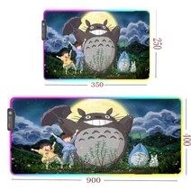 rgb 장패드 MRGLZY-대형 USB 게임 홈 마우스 패드 빛나는 RGB 램프 카와이 사무실 인터넷 카페 키보드, 06 4_02 Thickness 4MM