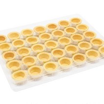 타르틀렛 6g x 35입 구운 원형 미니 홈베이킹 타르트쉘 바닥 익힌 생지 홈베이킹