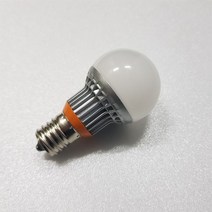 LED 미니크립톤 전구 AR E17 E14 베이스 상들리에, E14베이스(전구색-노란빛)