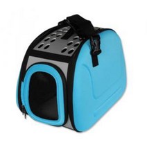 애완동물 이동가방 45x31x33 사이즈 애견가방 한계중량 6kg, 블루