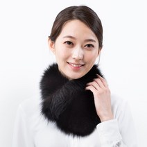 우리모피 셜리 SAGA 폭스 스카프 넥워머 머플러 FUR 퍼 쇼핑몰