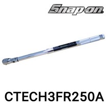 Snap-on 스냅온 1/2 드라이브 디지털 토크렌치 CTECH3FR250A (12.5 ~ 250 ft-lb) (16.9 ~ 339 Nm)