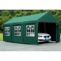 주차천막 차량천막 코스트코 조립식 천막 두꺼운 4면 차고 창고 홈 차양 모바일 자동차, 인클로저가 없는 3.03.0