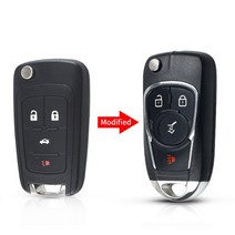 원격시동 스마트키 복사 경보기 차키 순정 버튼 자동차 KEYYOU 2/3/2009 버튼 Chevrolet Cruze Aveo Malibu, 11 Model 11_01 For Opel