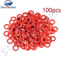 332-60006-0 Yamaha 선외 모터 YMH 332-60006 332-60006-00 보트 엔진 부품 용 적색 씰 개스킷 하부 케이스