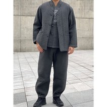 [어른남자한복] 남자 화려한 개량한복 패딩 두루마기 코트 어른 퓨전 법복 한복 겨울 솜옷 모임 코디
