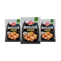 하림 에어프라이어순살치킨 480g 3봉, 하림 에어프라이어순살치킨 480g  3봉, 3개