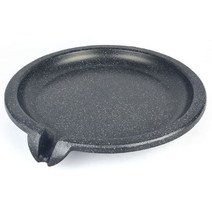 그릴 삽겹살 멧돌 고기 불판 구이팬 중 고기판 돌불판, 중 34cm