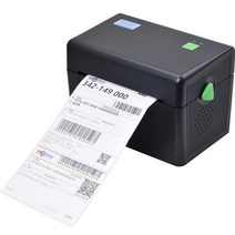 택배송장 출력 초미니 라벨프린터 XPrinter XP-DT108B 대한통운 로젠 한진 롯데 우체국택배 바코드 프린터기, 블루투스버젼(화이트)