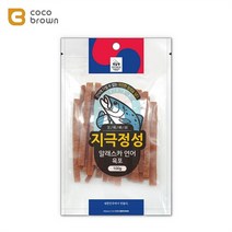 강쥐 혈관건강 케어 알래스카 연어육포 보상간식 져키, 기본, 기본