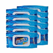 만능물티슈 동성 만능크리너 120매 캡형, 450g, 10개