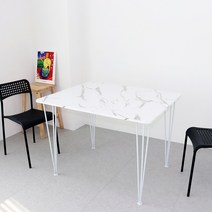로아공방 입식테이블 원형 타원형 사각형 식탁 높은 책상, 골드마블
