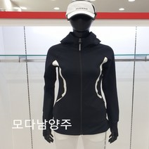파사디 파사디 골프 여성 간절기 옆 라인 배색 후드 집업 점퍼 P21FTJ141M