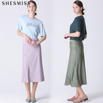 쉬즈미스 쉬즈미스 아망떼 글로스 플레어 스커트