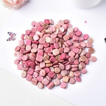 수석 돌 자연석 소장품 50g 100g 천연 크리스탈 자갈 표본 로즈 쿼츠 자수정 홈 데코 다채로운 수족관 치유, 11 Rhodochrosite_01 50g