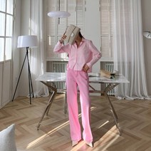 폰시크 데일리 기본템 무지 컬러 크롭 베이직 남방