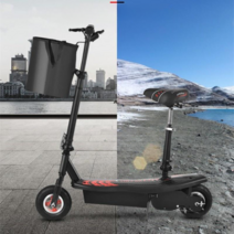 스텝 성인 초소형 자동차 배터리 이륜 페달 자전거 전기 스쿠터, 24V, 8인치전면및후면팽창식휠15-20km