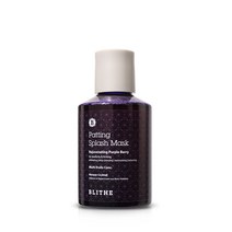 패팅 스플래쉬 마스크 퍼플 150ml 세수팩 여드름세안 세안제 여드름클렌징 아기모공 세안수 클렌징워터 페이셜워터 페이셜워터세안수 블랙헤드 이마좁쌀여드름사용 각질제거, 단품, 단품